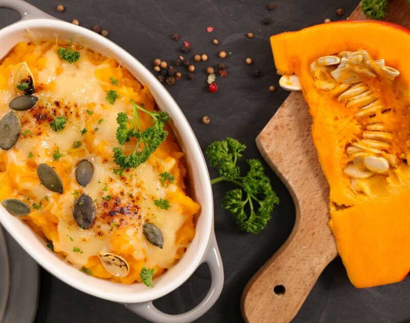 Gratin de courge 2p